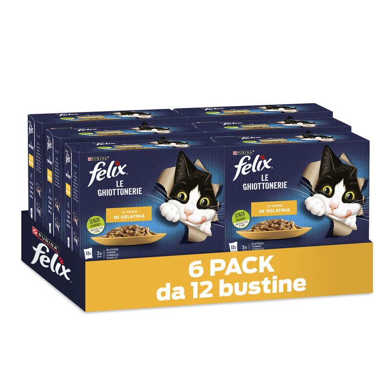 Felix Le Ghiottonerie Cat Le Variet&agrave; 72 x 85 gr