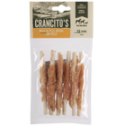 Crancito's Rolls di pelle bovina con pollo 6pz 12cm
