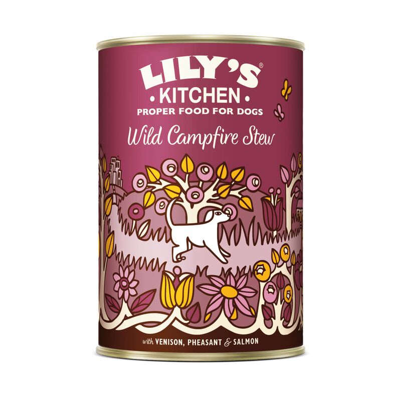 Lily's Kitchen Dog Adult Wild Campfire Stew,Spezzatino Selvatico 400 gr