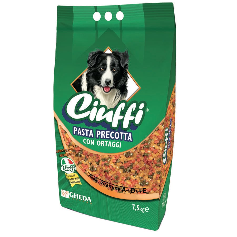 Ciuffi Pasta Precotta con Ortaggi 7,5kg