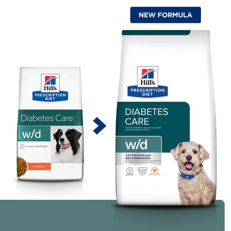 Hill's Prescription Diet Dog w/d Diabetes Care con Pollo 1,5 kg