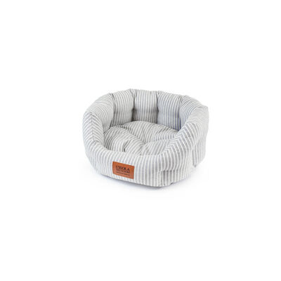 L'Isola dei Tesori Cuccia Soft Grigia a Righe 65 cm
