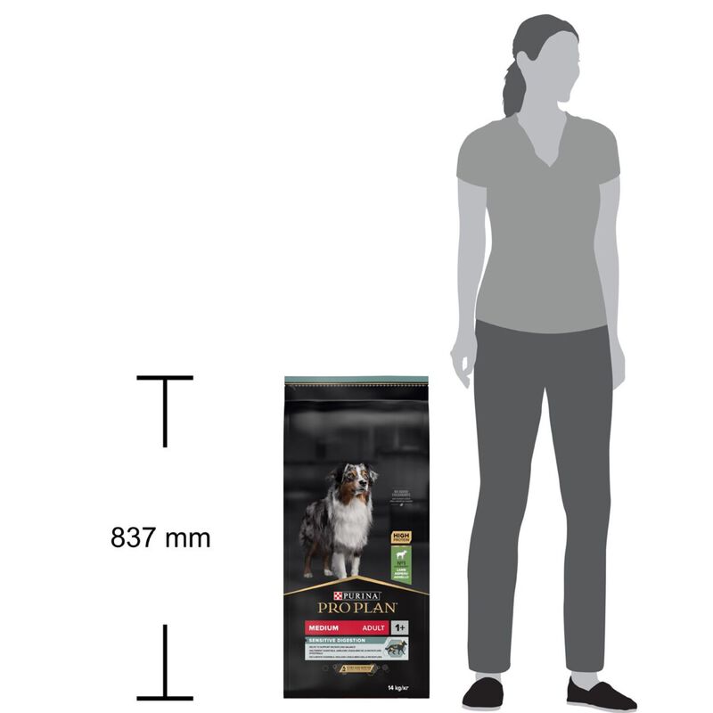 Purina Pro Plan Dog Adult Medium Sensitive Digestion Agnello 14 kg