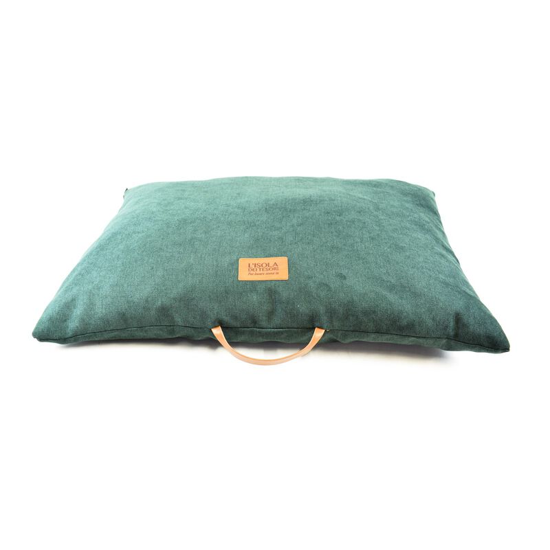 L'Isola dei Tesori Cuscino sfoderabile Premium Verde 70x100 cm