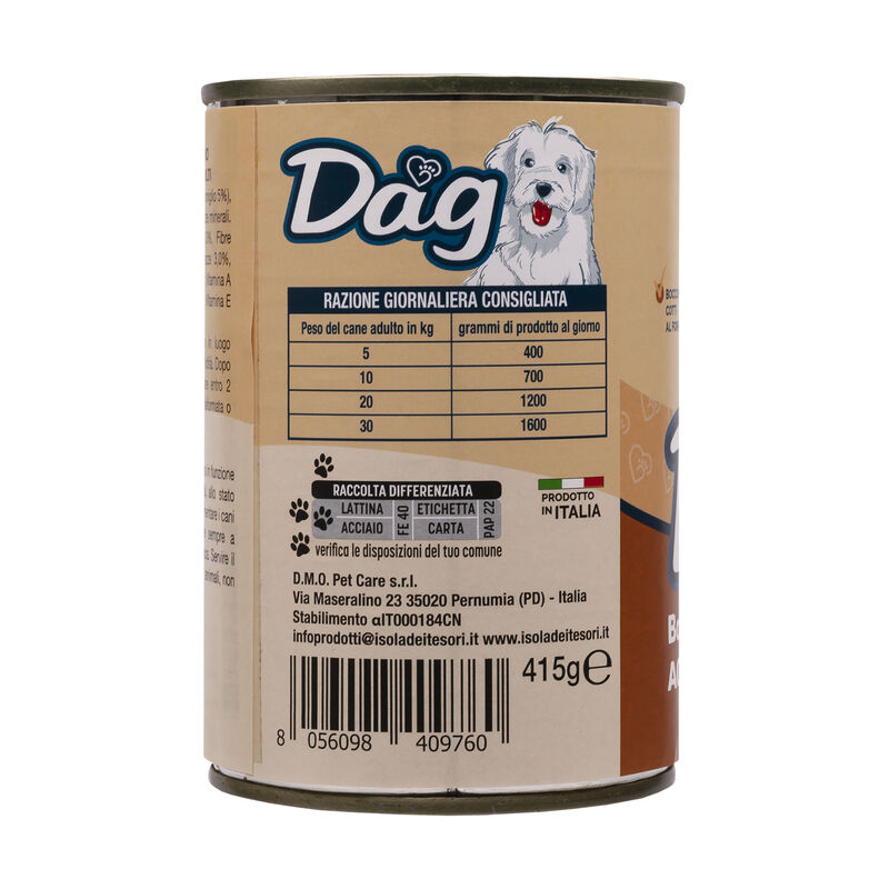 Dag Dog Adult All breeds Agnello e coniglio 415 gr