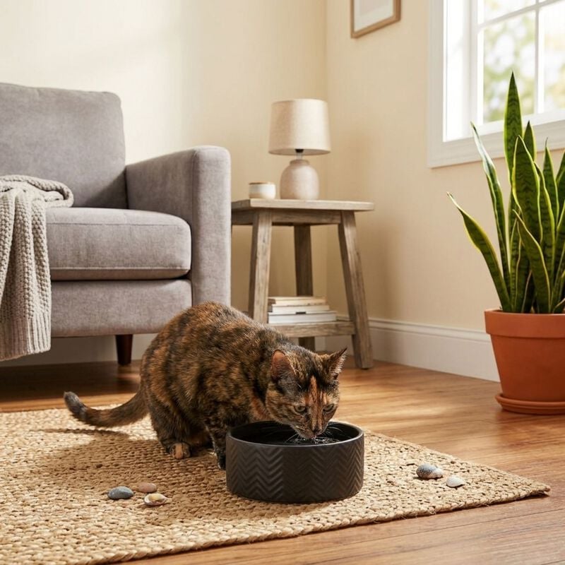 Trixie Ciotola in ceramica colore nero 13 cm 400ml