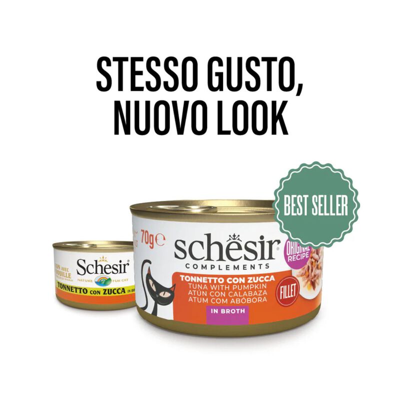 Schesir Cat Tonnetto con Zucca in Jelly 70 gr