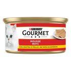 Gourmet Rosso Cat Adult Mousse con Anatra e Pollo 195 gr