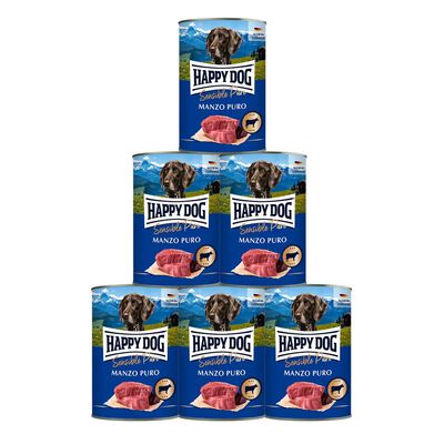 Happy Dog Sensible Pure Manzo Puro 800 gr