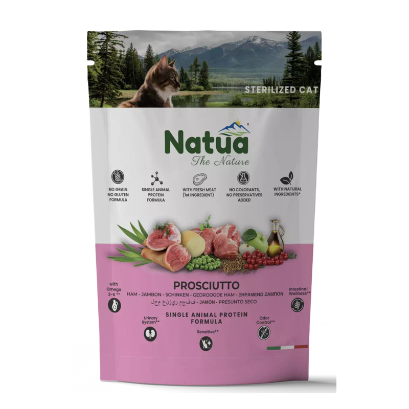 Natua Cat Steril Prosciutto 1,5kg