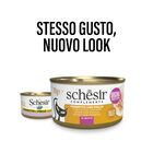 Schesir Cat Tonnetto e Pollo in brodo 70g