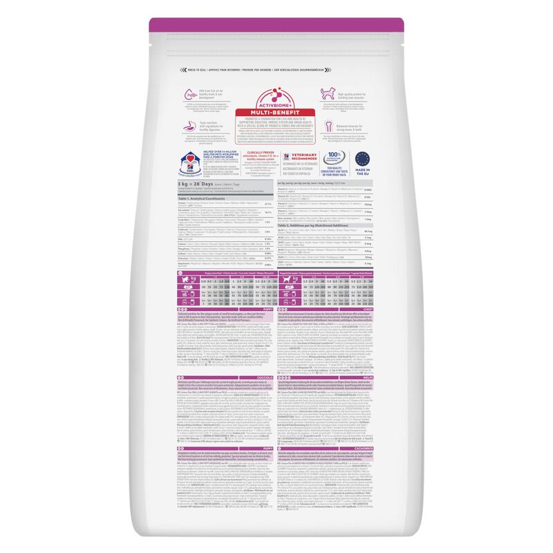 Hill's Science Plan Dog  Small & Mini Puppy al Pollo 1,5 kg