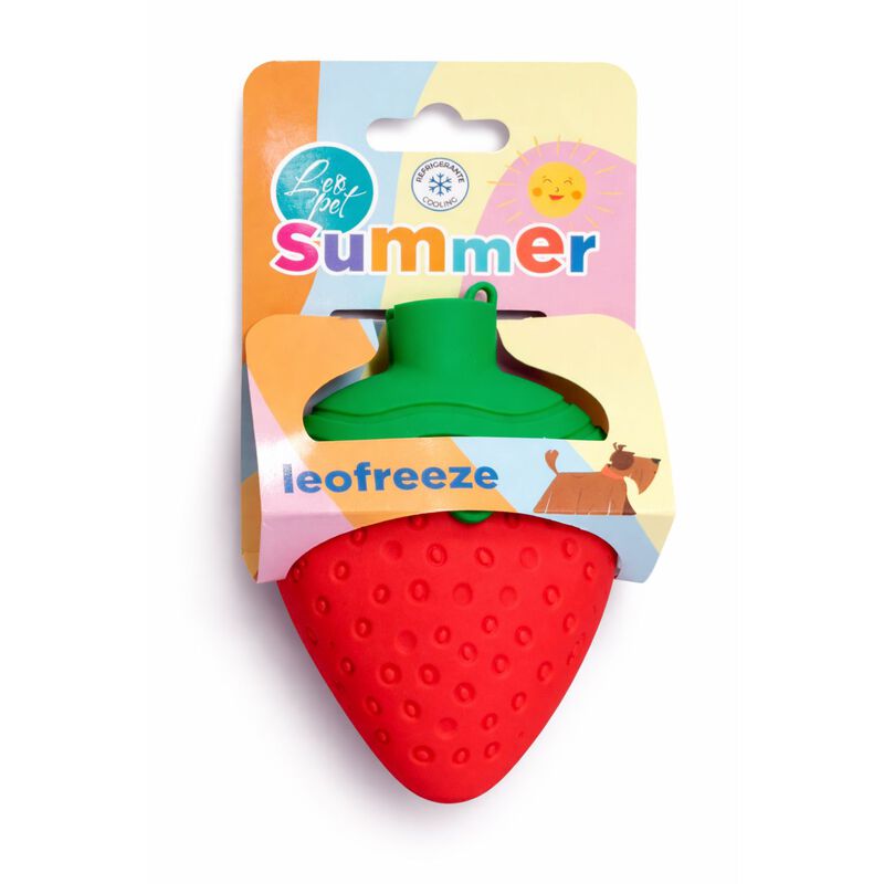 Leopet Leofreeze Gioco Refrigerante Fragola 12x9 cm