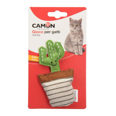 Camon Gioco Cactus in vasetto per gatti 12 cm