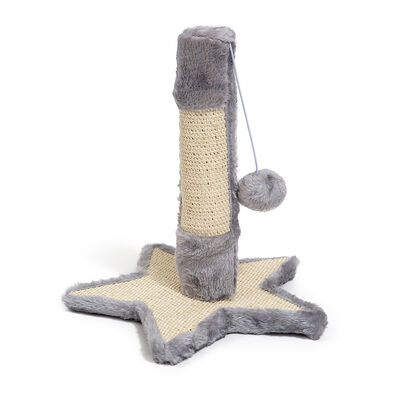 Leo Pet Tiragraffi Stella 29x29x30cm Grigio