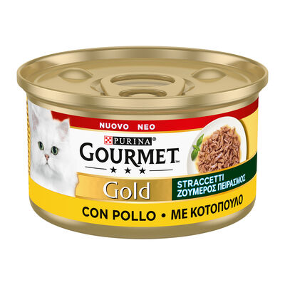 Gourmet Gold con Sfilaccetti di Pollo 85gr