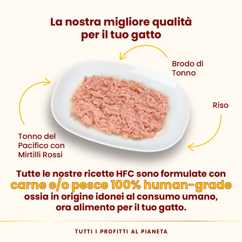 Almo HFC Urinary Help Tonno del Pacifico con Mirtilli 50 g