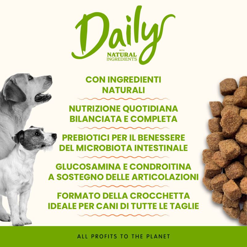 Almo nature Daily Dog Adult All breeds Manzo e Riso 12 kg