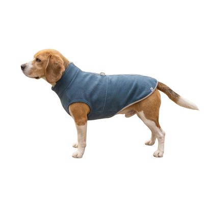 Croci Smooth Pile per cani Tg. 40 Blu