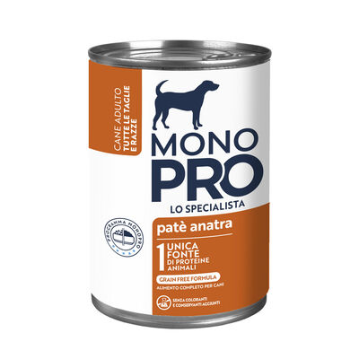 Monopro Dog All Breeds Paté Anatra 400gr