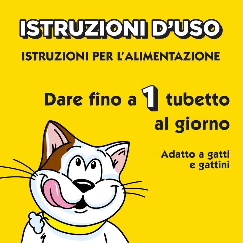 Catisfactions Snack per Gatto Creamy Erba Gatta 4pz x 10gr