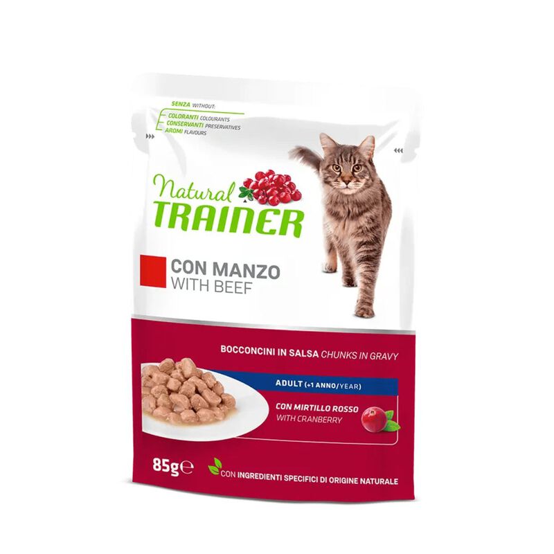 Natural Trainer Cat Adult Tonno 85 gr