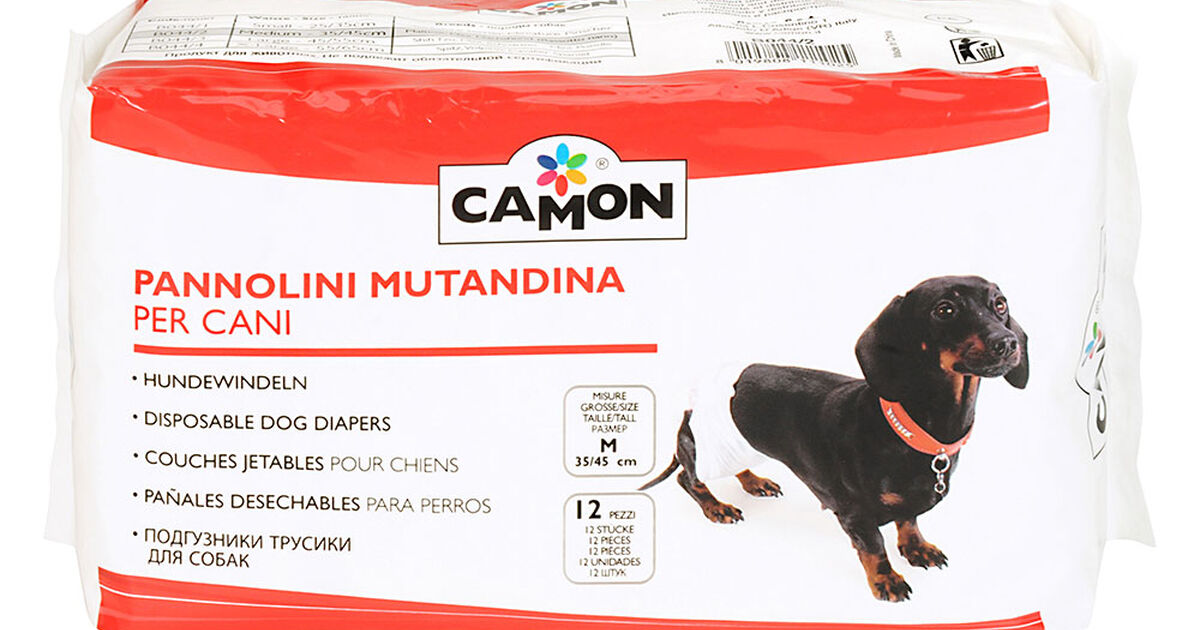Pannolini Usa E Getta Per Cani Femmina Vet's Best – Taglia L/XL (30 Pz), Con Indicatore Di Umidità