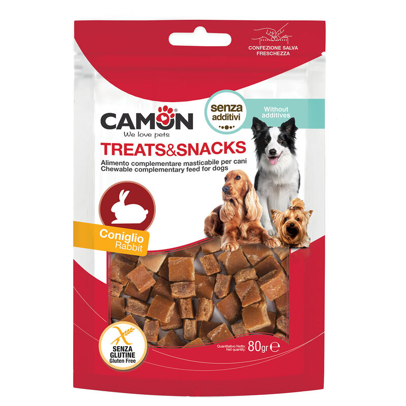 Camon Snack in dadini al coniglio 80 gr