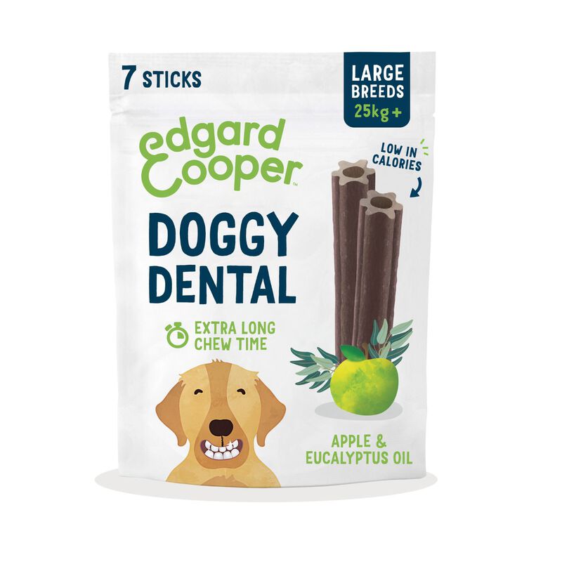Edgard & Cooper Snack Large Dog Mela 240 gr