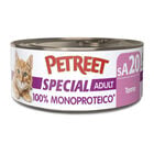Petreet Cat 100% Monoproteico Tonno 60 gr image number 0