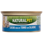 Naturalpet Cat Crema Tonno con Salmone 70g image number 0
