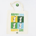 Shopper in tessuto Happy Dog Happy Life image number 0