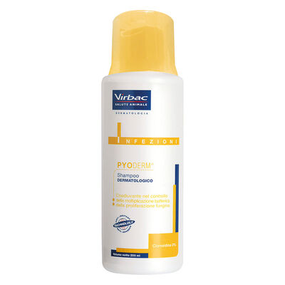 Virbac Pyoderm shampo dermatologico 200 ml