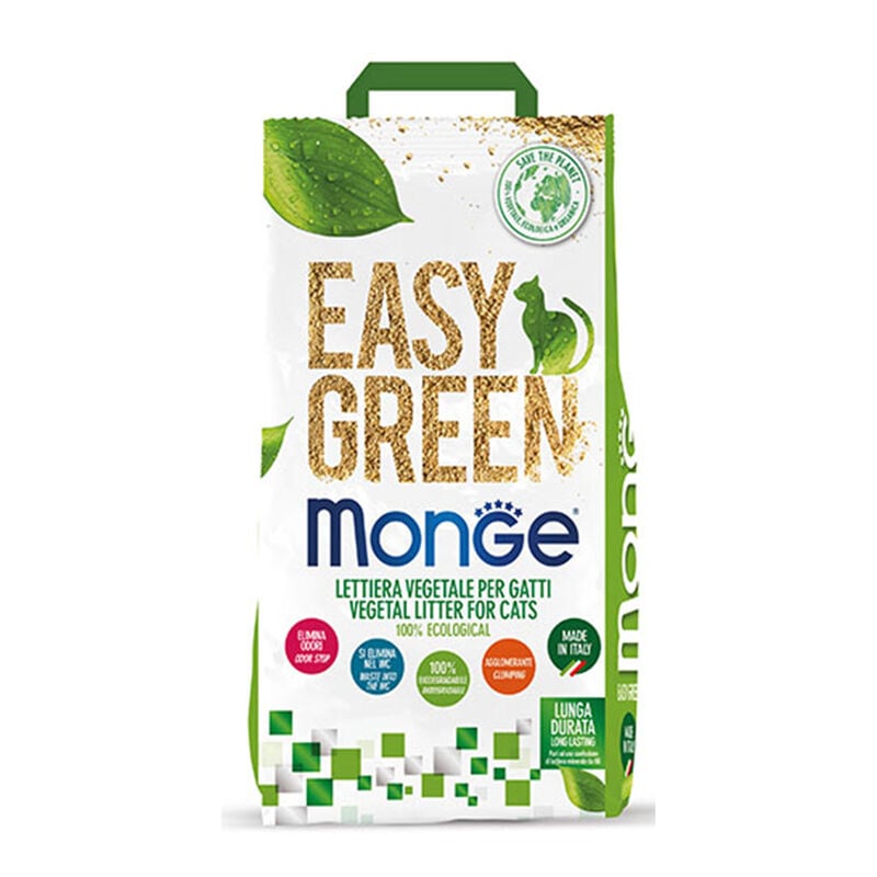 Monge Lettiera Easy Green Vegetal 10LT