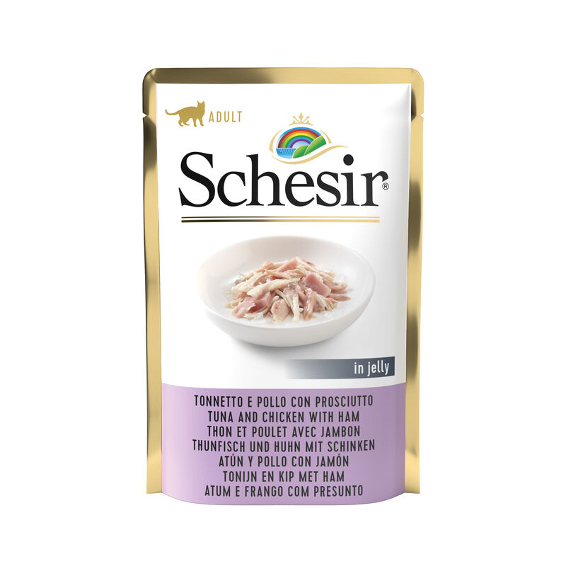 Schesir Cat Tonnetto e Pollo con Prosciutto 85 gr