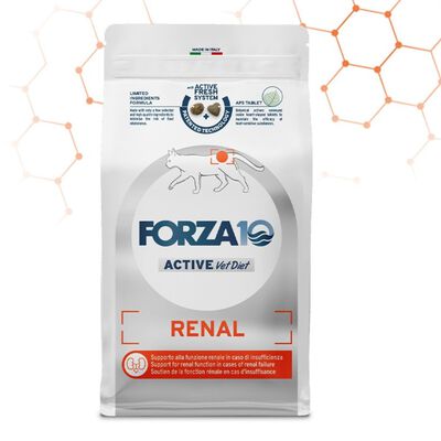 Forza 10 Active Vet Diet Renal per gatti adulti al Pesce 1,5 kg