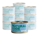 Natural Code Cat Adult Steril Tonno e pesce bianco 85gr STO5
