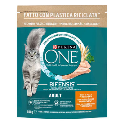 Purina One Bifensis Cat Adult Pollo e Cereali Integrali 800 gr