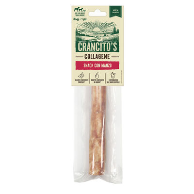 Crancito's Collagene Dog Snack Stick con manzo 84gr 1pz