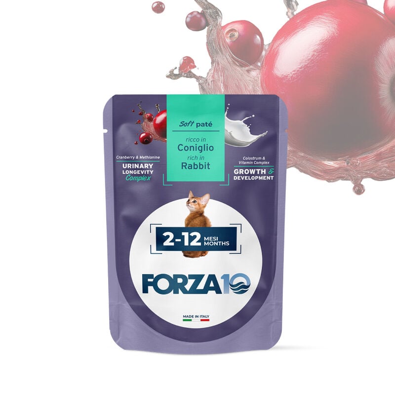 Forza10 Kitten pat&eacute; ricco in coniglio 80gr