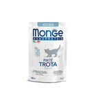 Monge Monoprotein Kitten Pat&eacute; Trota 85 gr
