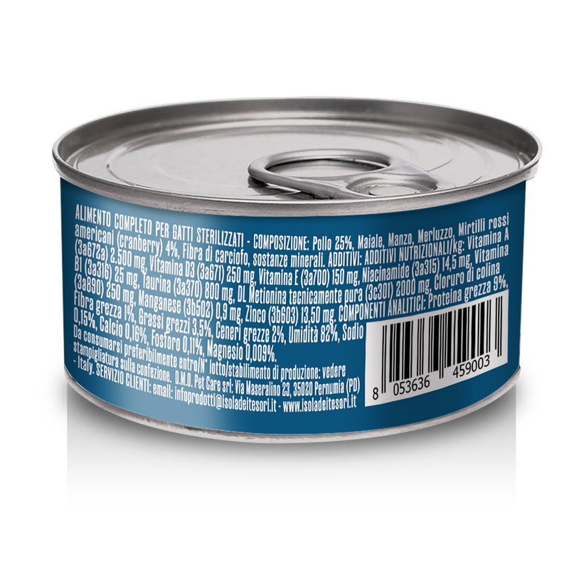 Forcepet Cat Adult Steril Urinary soft pat&egrave; con pollo 85gr