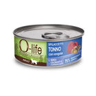 O-life Cat Adult Sfilaccetti Tonno con Vongole 70 gr