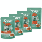 Oasy Bocconcini in Salsa per gatti adulti sterilizzati con Agnello 85 gr