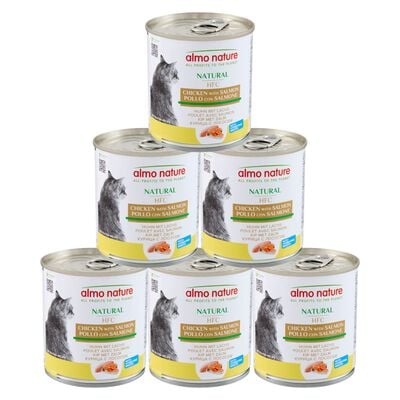 Almo Nature HFC Natural Cat Pollo con Salmone 280 gr