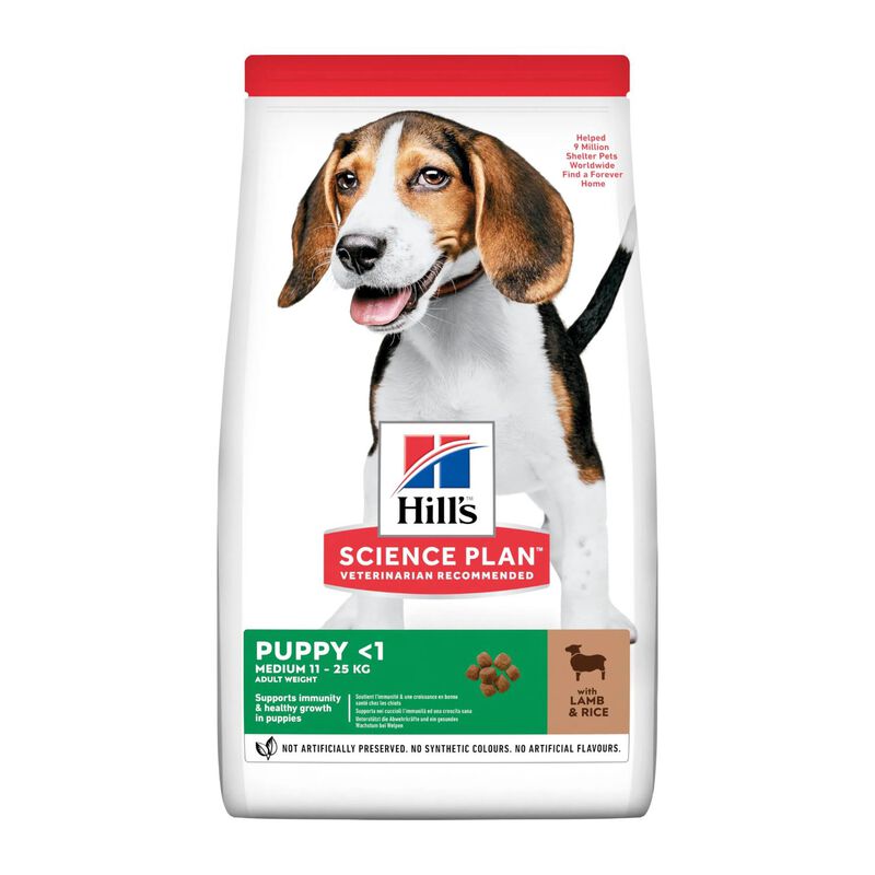 Hill's Science Plan Dog Puppy Medium con Agnello e Riso 2,5 kg