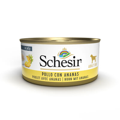 Schesir Dog Adult Pollo con Ananas 150 gr