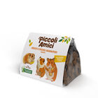 Piccoli Amici Biscotti con Banane, Arachidi e Miele per criceti 100gr