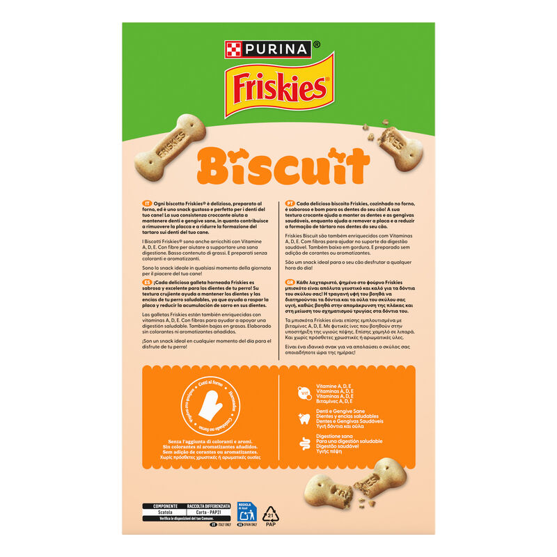 Friskies Original Biscuit Snack per cani  650 gr