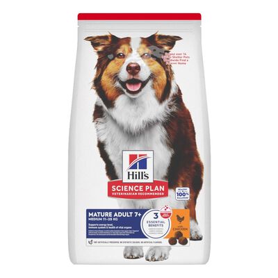 Hill's Science Plan Dog Medium Mature Adult 7+ al Pollo 2,5 kg